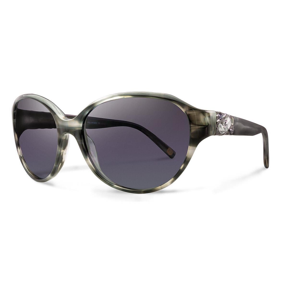 Tommy Bahama Black Bling Beach Your Heart Polarized Sunglasses TB7031 + Case