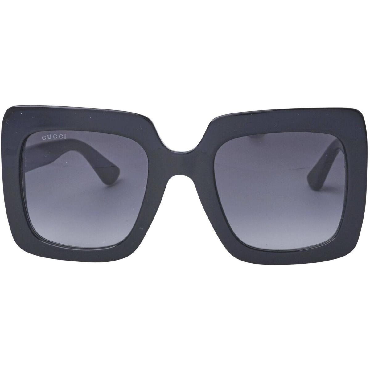 Gucci Women`s Sunglasses Full Rim Black Acetate Square Shape Frame GG0328S 001