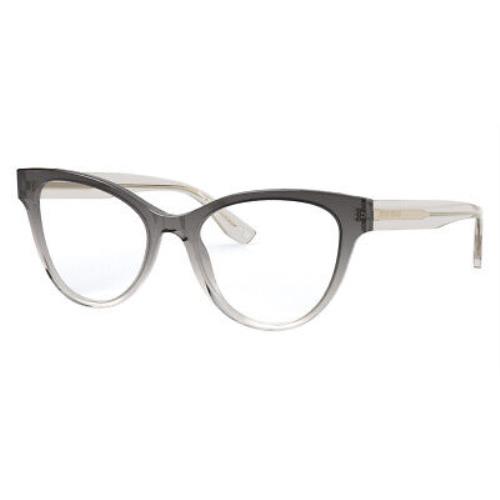 Miu Miu eyeglasses Core Collection - Gray Frame, Demo Lens, Grey Gradient Model