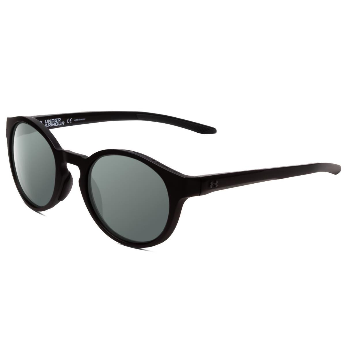 Under Armour Infinity Unisex Oval Polarized Sunglasses Black 52mm 4 Lens Options