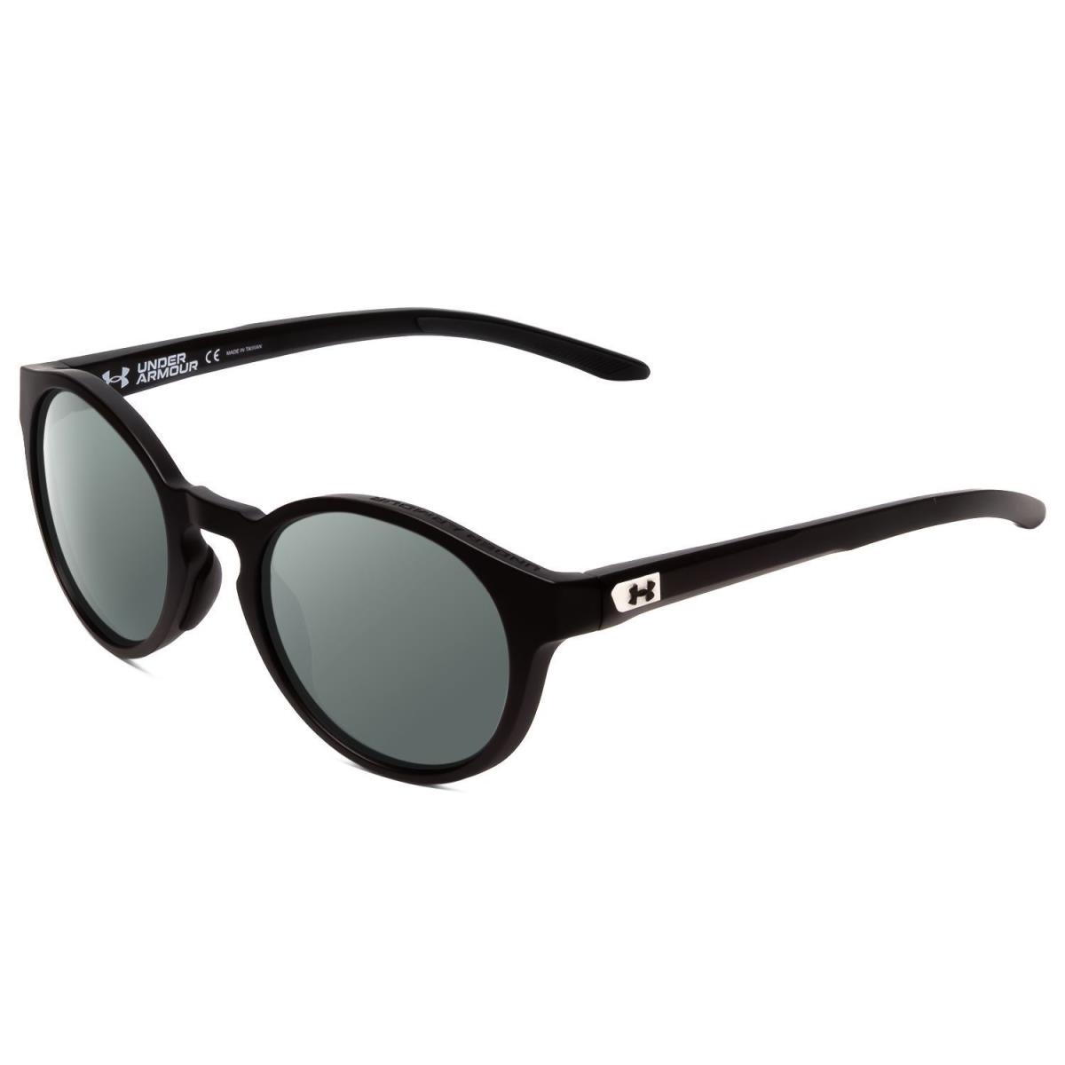 Under Armour Infinity 52mm Oval Bi-focal Polarized Sunglasses in Black 41 Option Smoke Grey Polar