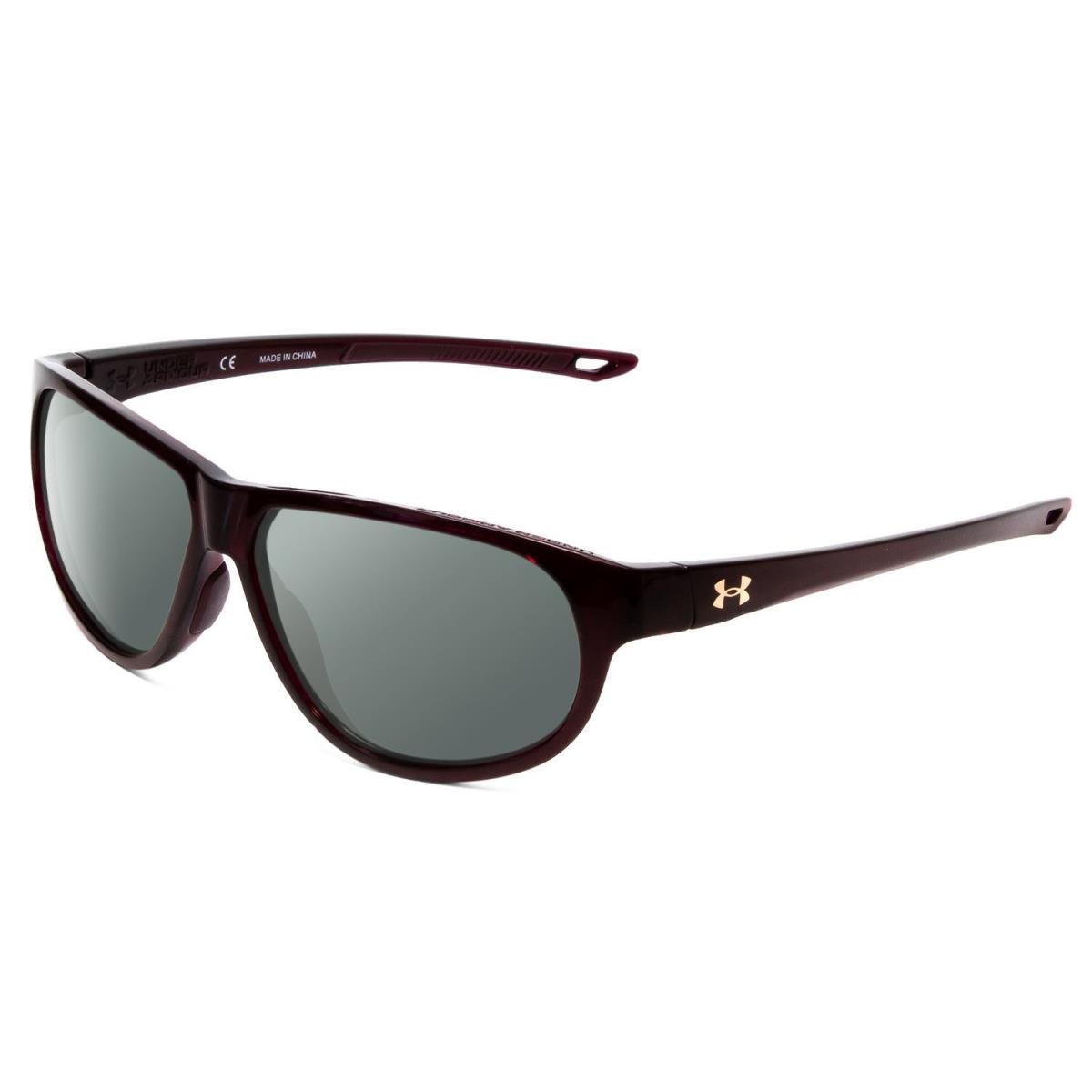 Under Armour Intensity Women Oval Polarized Sunglasses Red Crystal 59mm 4 Option Smoke Grey Polar