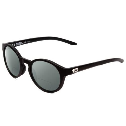Under Armour Infinity 52 mm Round Polarized Bi-focal Sunglasses Black 41 Options Grey