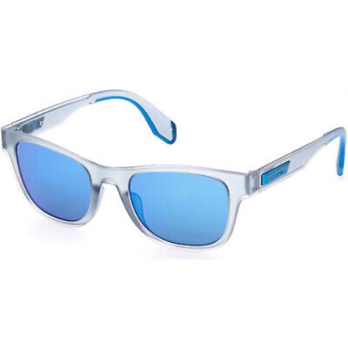 Adidas Originals OR0079 Crystal Blue Mirror 26X Sunglasses