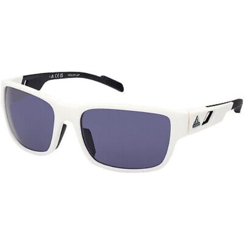 Adidas Sport SP0069 White Other Smoke 24A Sunglasses