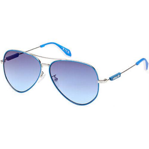 Adidas Originals OR0085 Blue Other Blue Mirror 92X Sunglasses