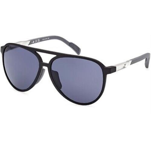 Adidas Sport SP0060 Matte Black Smoke 02A Sunglasses
