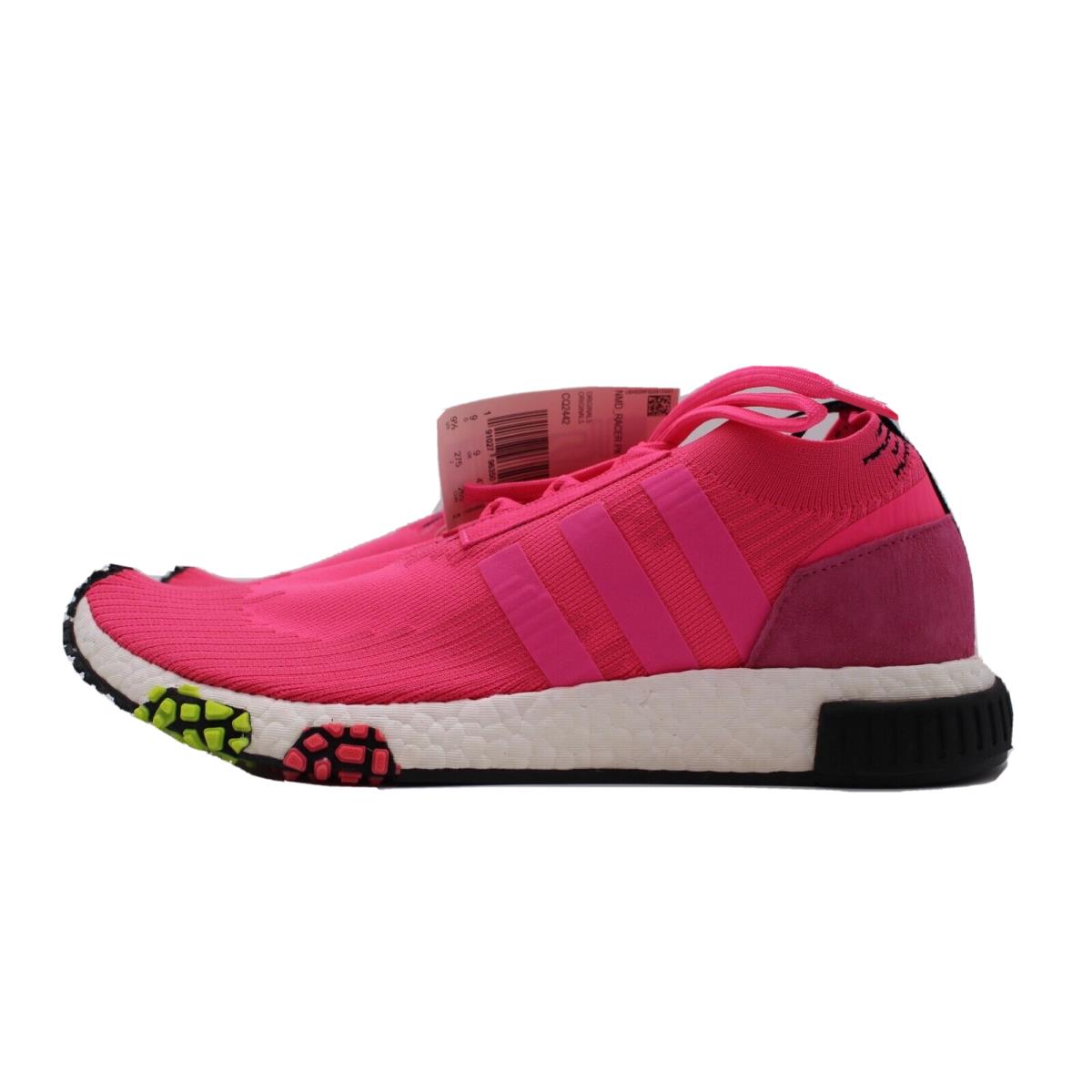 Adidas Nmd Racer PK Primeknit Pink Sneakers Shoes Casual - CQ2442 - Men`s Sizes