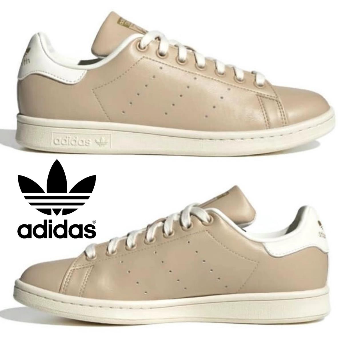 Adidas Originals Stan Smith Women s Sneakers Casual Shoes Sport Gym Beige White