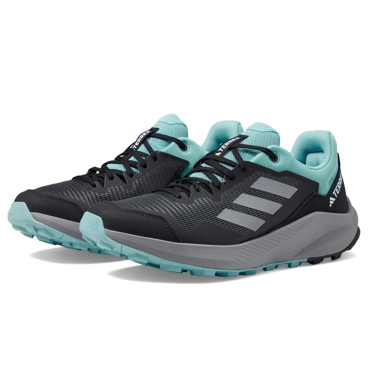 Woman`s Sneakers Athletic Shoes Adidas Outdoor Terrex Trailrider Black/Grey/Grey