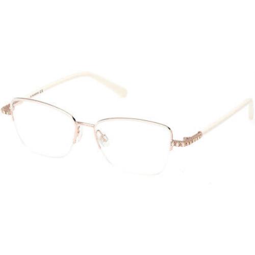 Swarovski SK 5472 SK5472 Ivory 025 Eyeglasses