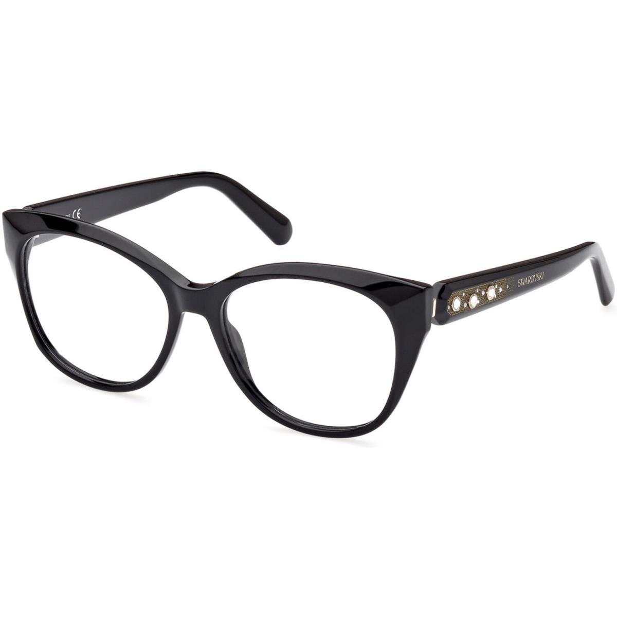 Swarovski SK 5469 SK5469 Shiny Black 001 Eyeglasses