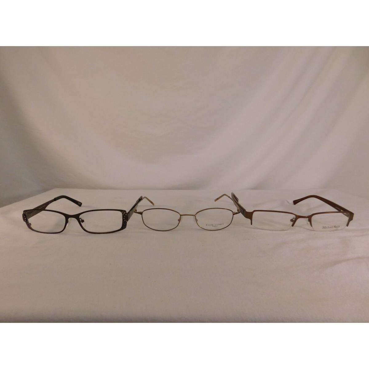 Eyeglasses Designer Frames: 1 Ralph Lauren 2 Europa