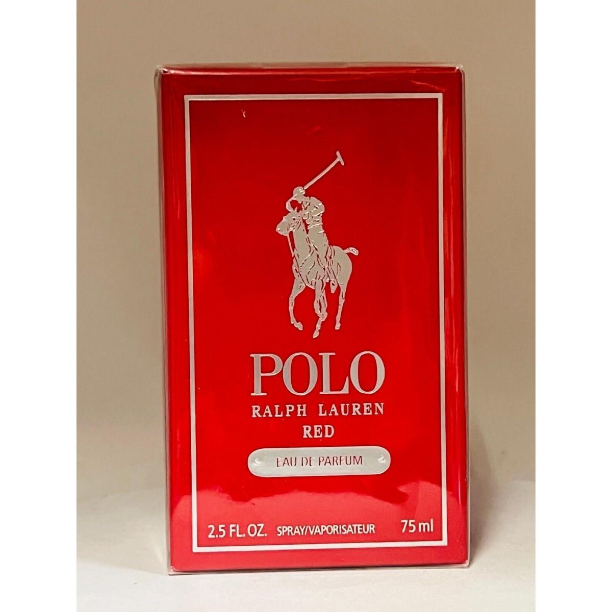 Polo Men Ralph Lauren Red Eau De Parfum Spray 2.5 oz / 75 ML