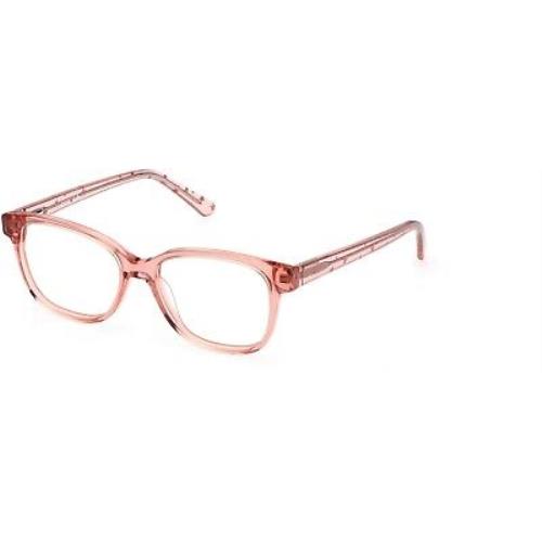 Guess GU 9225 GU9225 Shiny Pink 072 Eyeglasses