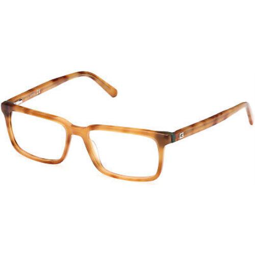 Guess GU 50068 GU50068 Blonde Havana 053 Eyeglasses