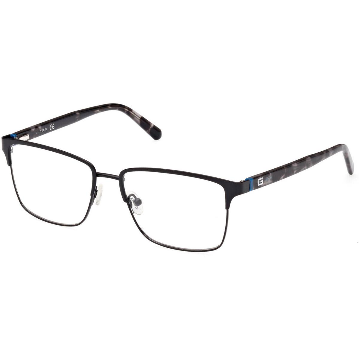 Guess GU 50070 GU50070 Matte Black 002 Eyeglasses