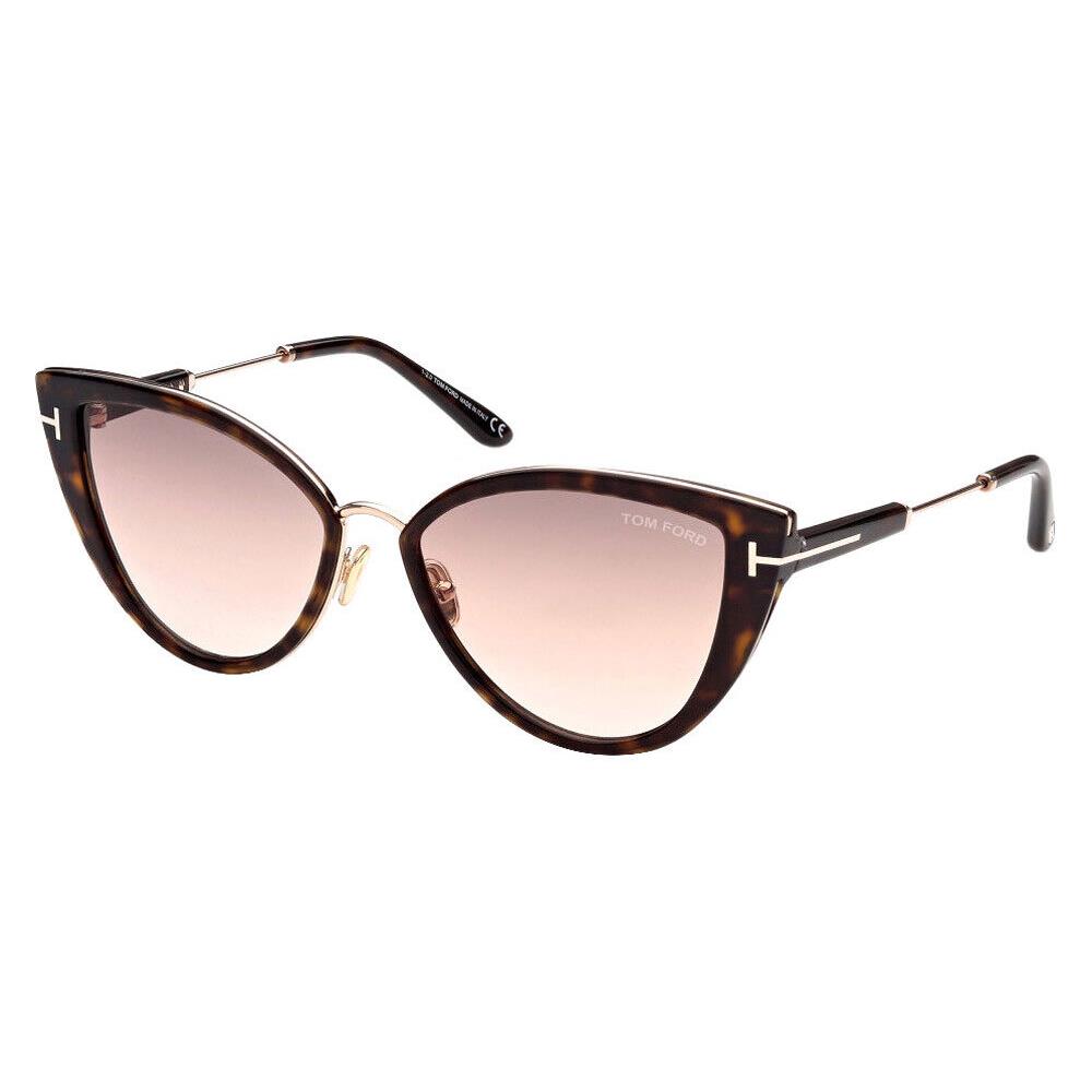 Tom Ford FT0868 Anjelica-02 Sunglasses Women Cat Eye 57mm