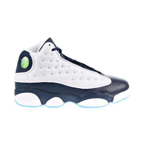 Nike Air Jordan 13 Retro GS Big Kids` Shoes White-dk Powder Blue DJ3003-144 - White-Dk Powder Blue