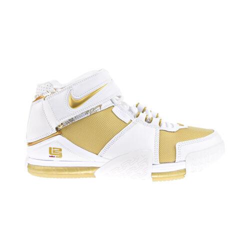 Nike Lebron 2 Retro `maccabi` Men`s Shoes White-metallic Gold DJ4892-100 - White-Metallic Gold