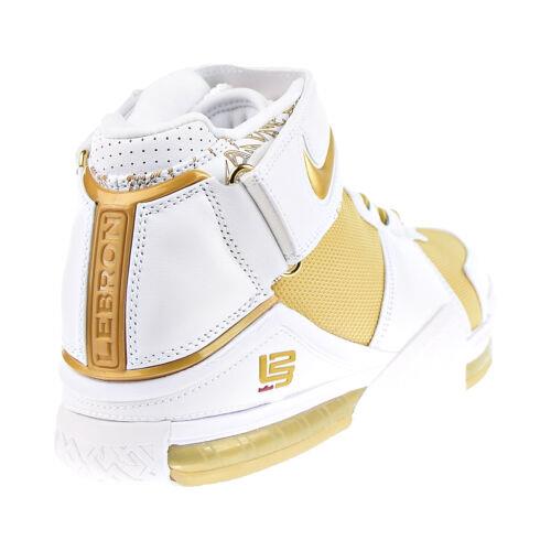 Nike shoes  - White-Metallic Gold 1