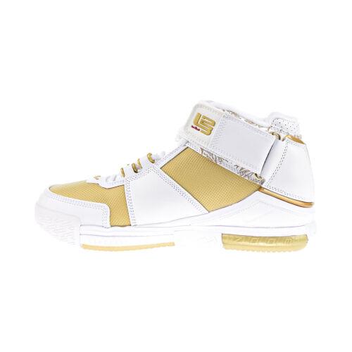 Nike shoes  - White-Metallic Gold 2