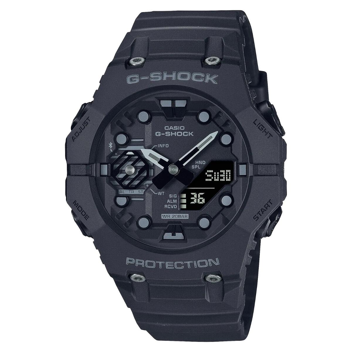 Casio G-shock Ana-digital Transparent Black Resin Strap Watch GAB001-1A
