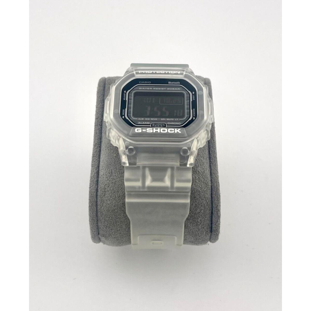 Casio G-shock Bluetooth Digital Transparent Watch DWB5600G7