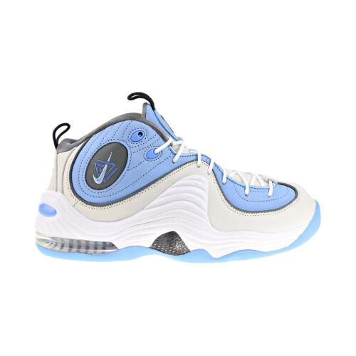Nike x Social Status Air Penny 2 Men`s Shoes White-cobalt Pulse- Grey DM9132-100 - White-Cobalt Pulse-Smoke Grey