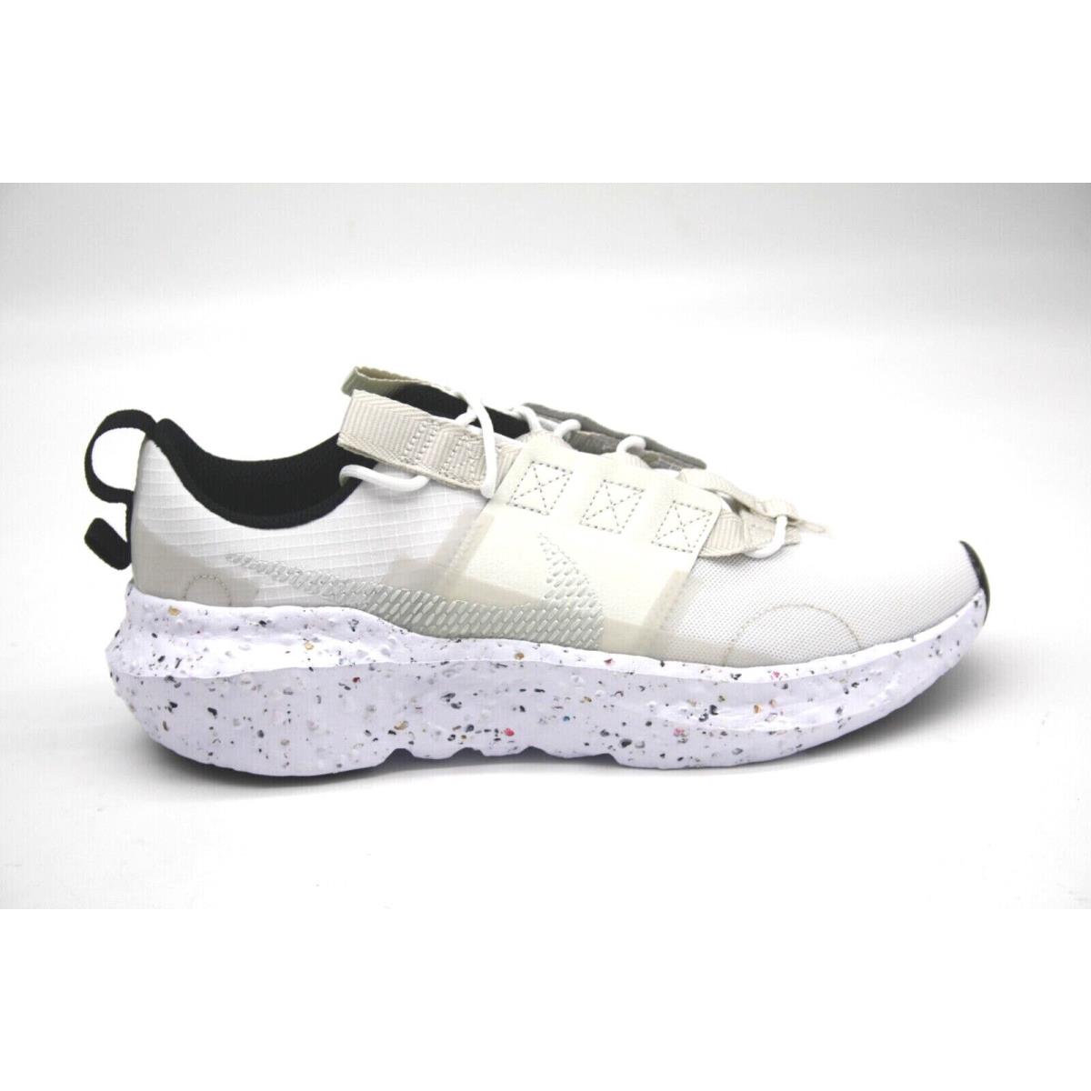 Men`s Nike Crater Impact SE Casual Shoes DJ6308-100 White/light Bone-sail-volt