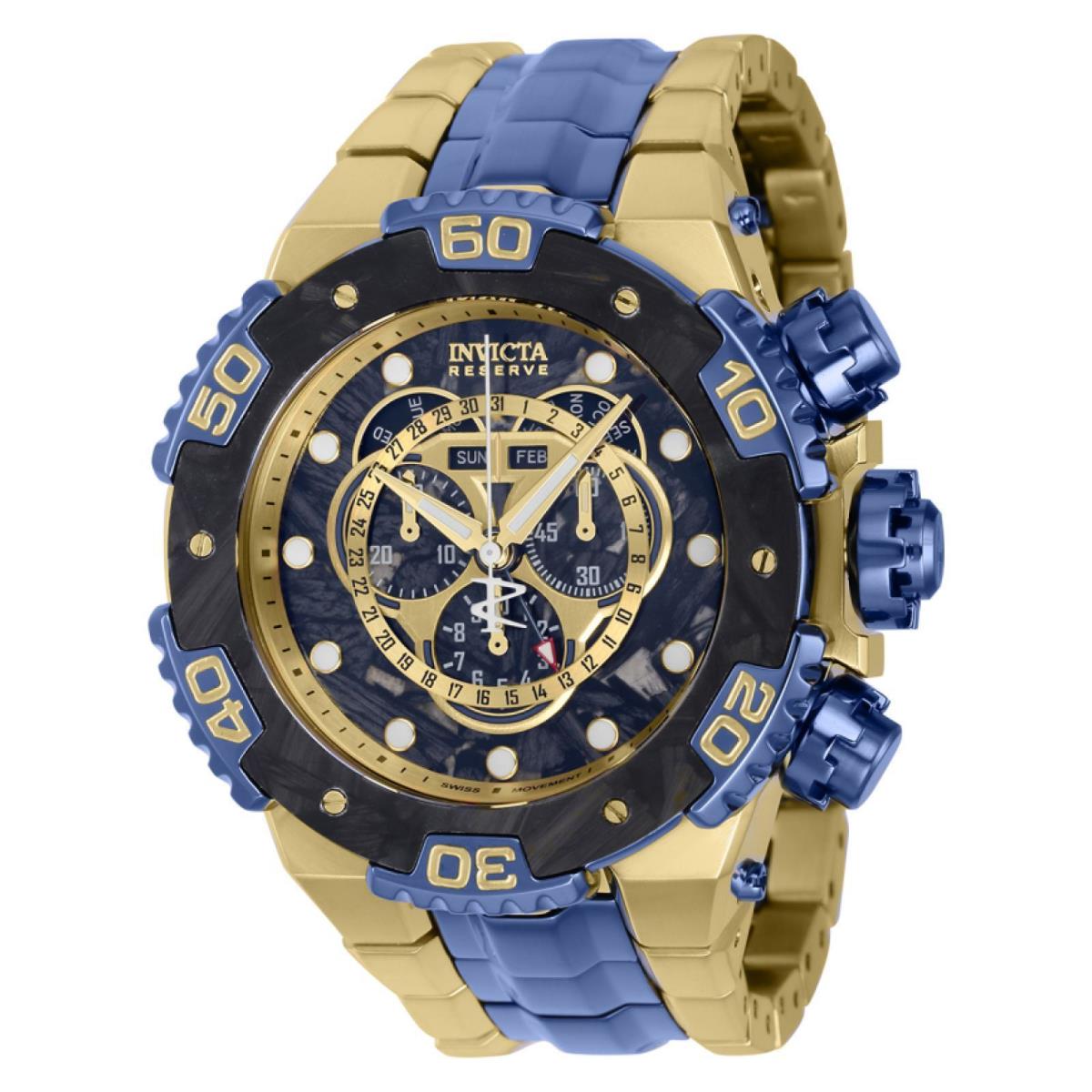 Watch Invicta 37268 Carbon Hawk Men 54.7 Carbon Fiber Stainless Steel