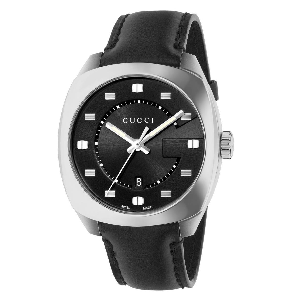 Gucci YA142307 Men`s GG2570 Black Quartz Watch