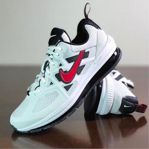 Nike Air Max Genome Women`s Shoes Size 7.5 White Black Red 360 Vapormax Dunk Low