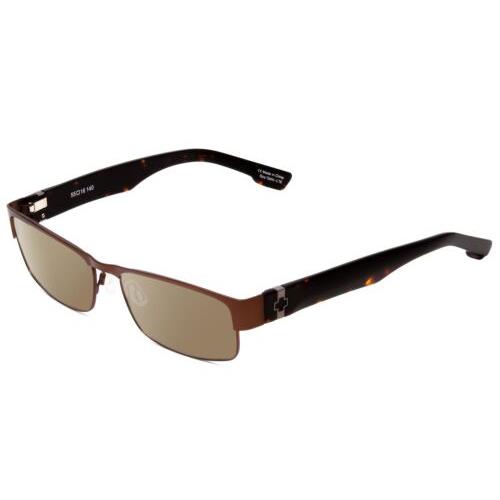 Spy Optics Trenton Designer Polarized Sunglasses in Brown 55mm Choose Lens Color Amber Brown Polar