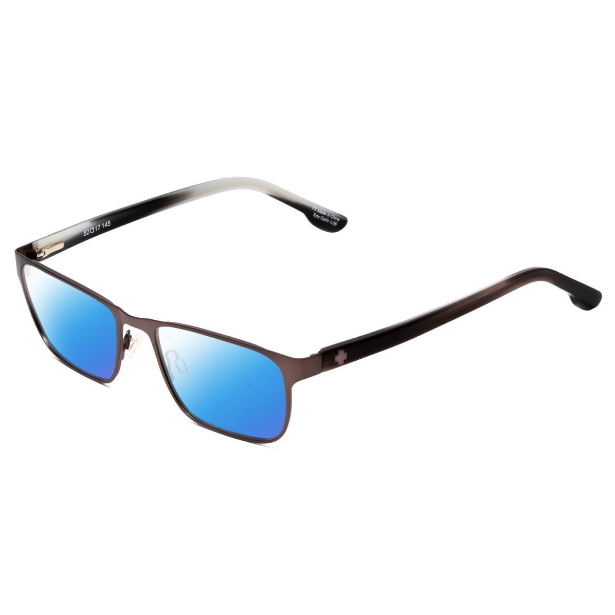 Spy Optic Taylor Designer Polarized Sunglasses Gunmetal Gray Stone 52mm 4 Option Blue Mirror Polar