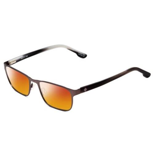 Spy Optic Taylor Designer Polarized Sunglasses Gunmetal Gray Stone 52mm 4 Option Red Mirror Polar