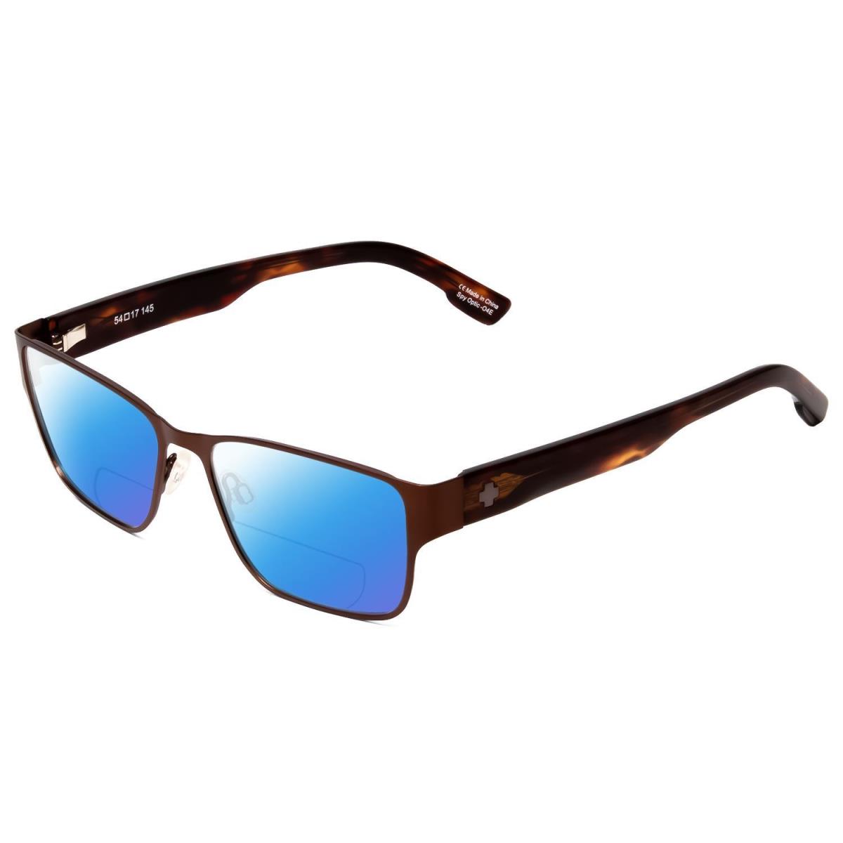 Spy Optics Jett Polarized Bifocal Sunglasses Mahogany Red Mojave 54mm 41 Options Blue Mirror
