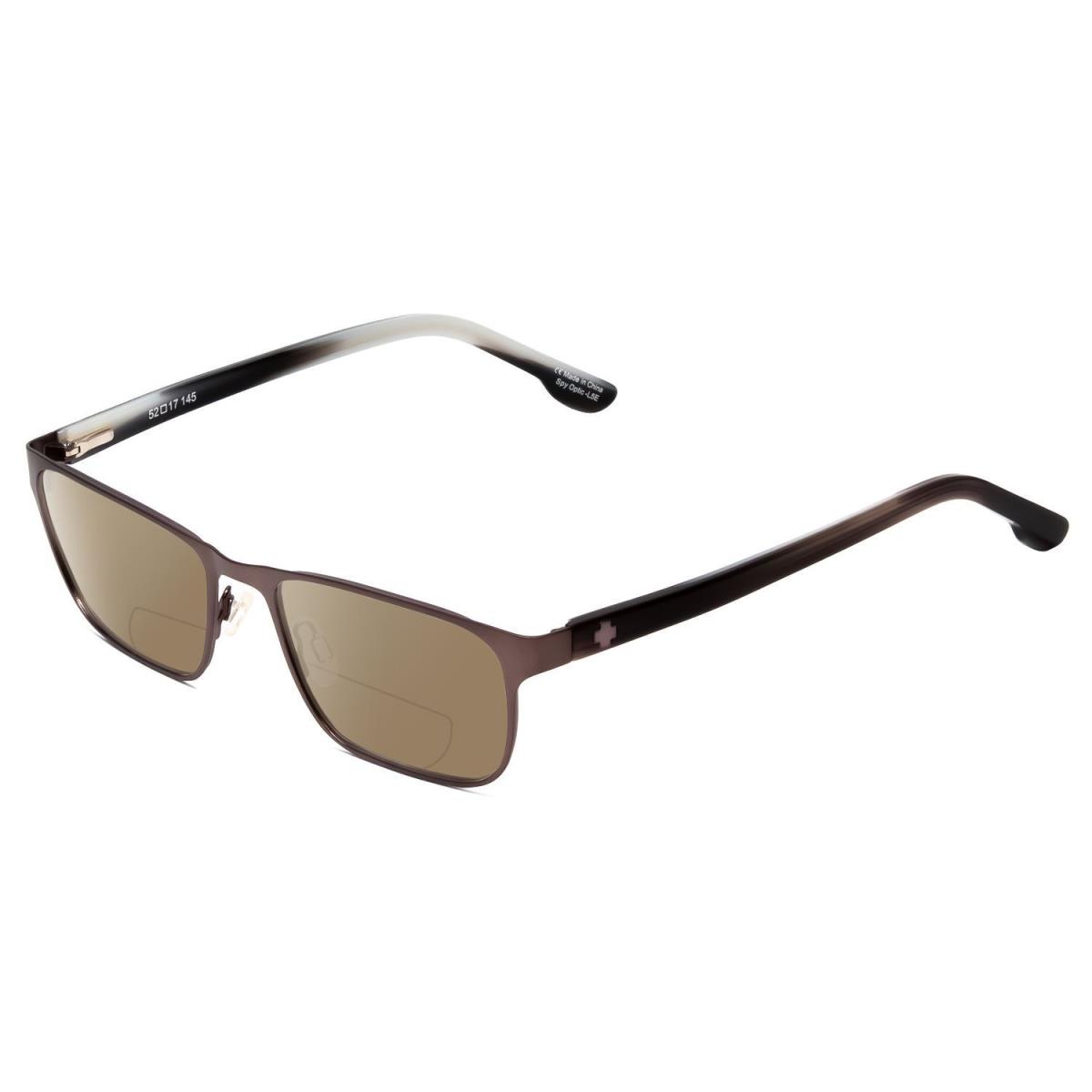Spy Optic Taylor Polarized Bifocal Sunglasses in Gun Metal Gray 52 mm 41 Options Brown
