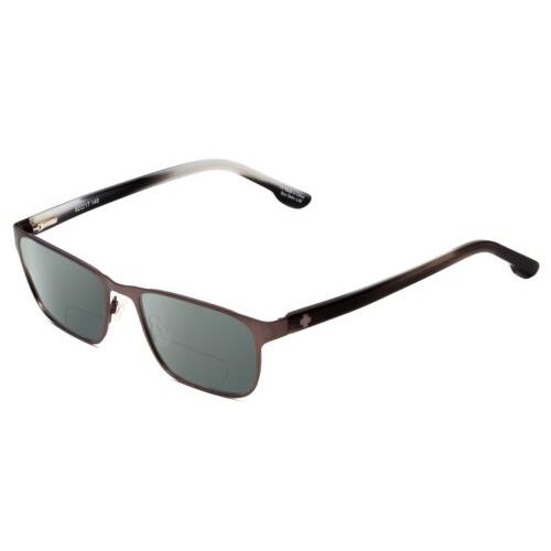 Spy Optic Taylor Polarized Bifocal Sunglasses in Gun Metal Gray 52 mm 41 Options Grey