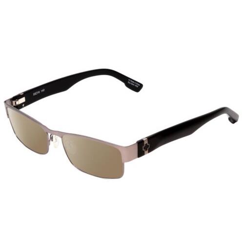 Spy Optics Trenton Polarized Sunglasses Gun Metal Silver 55 mm Choose Lens Color Amber Brown Polar