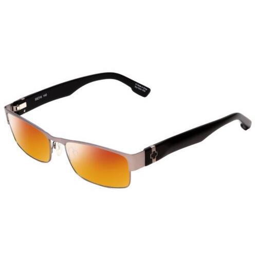Spy Optics Trenton Polarized Sunglasses Gun Metal Silver 55 mm Choose Lens Color Red Mirror Polar