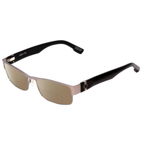 Spy Optics Trenton Polarized Bifocal Sunglasses Gun Metal Silver 55mm 41 Options Brown