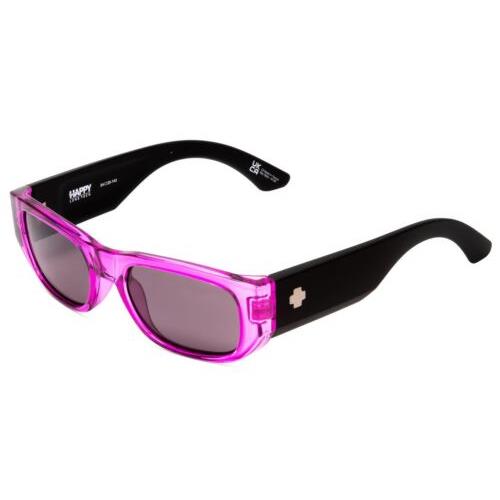 Spy Optics Genre Designer Sunglasses Crystal Magenta Matte Black/happy Gray 54mm