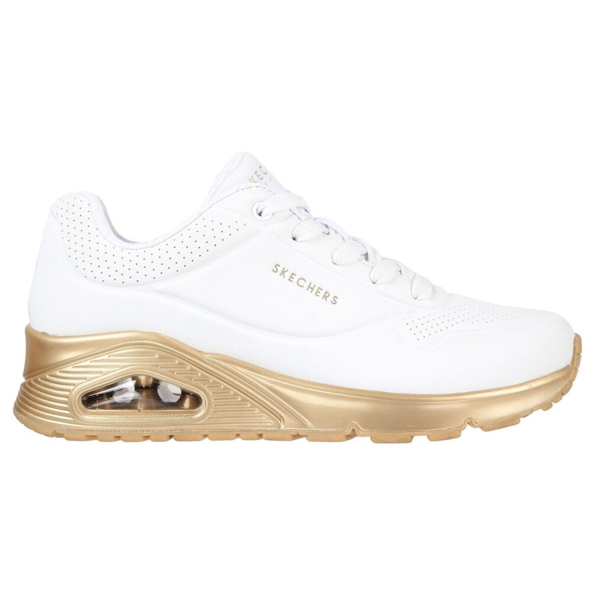 Skechers shoes Uno Gold Soul - White/Gold 4