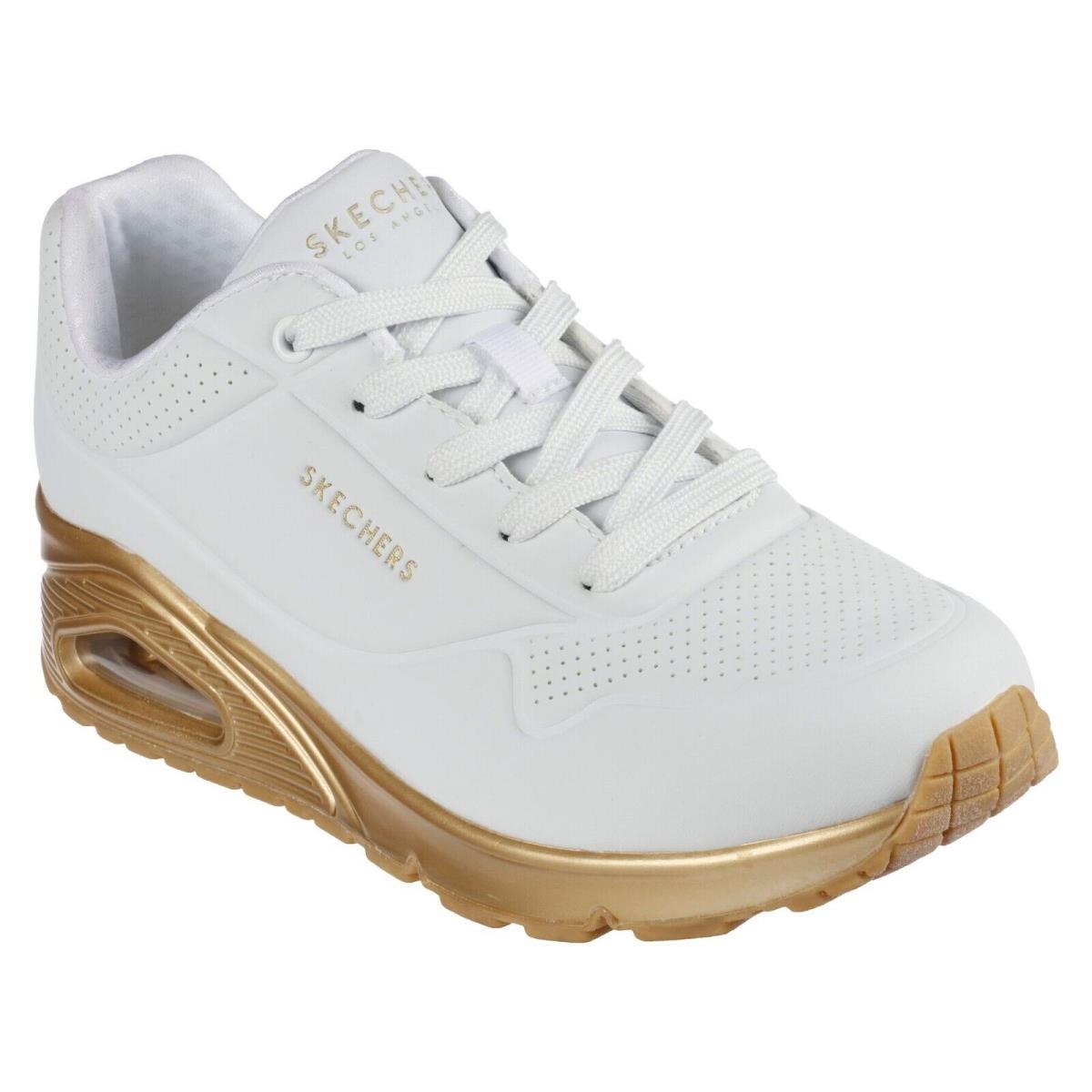 Skechers shoes Uno Gold Soul - White/Gold 5