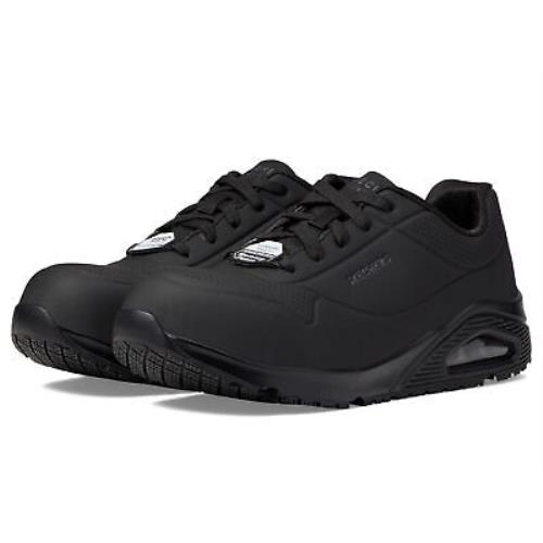 Woman`s Sneakers Athletic Shoes Skechers Work Uno SR Comp Toe