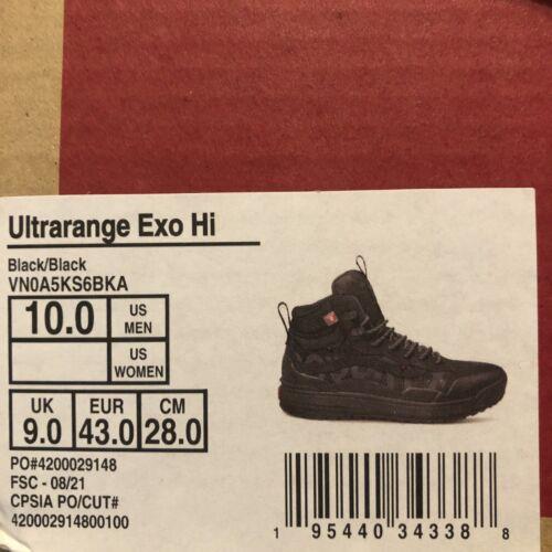 Vans shoes UltraRange - Black 9