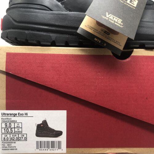 Vans shoes UltraRange - Black / Black 9