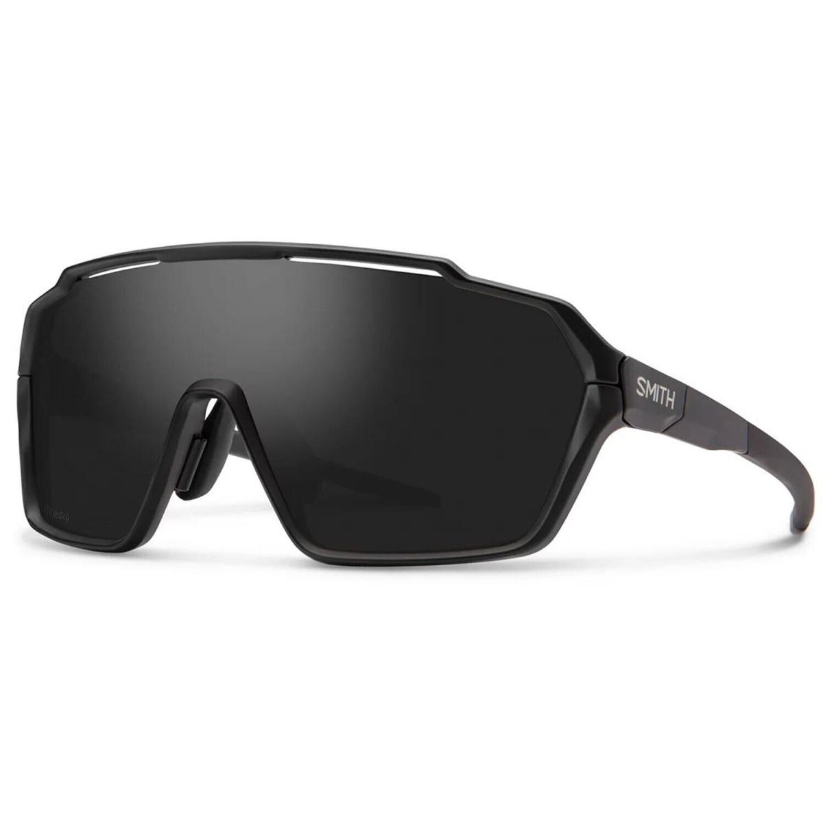 Smith Shift Mag Sunglasses Matte Black Frame Chromapop Black Lens