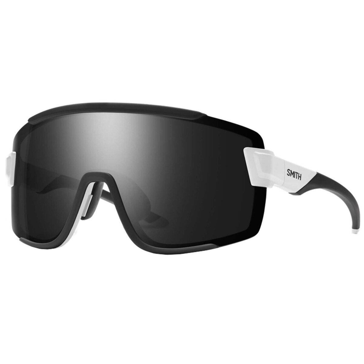 Smith Wildcat Sunglasses White Frame Chromapop Black Lens - Frame: White, Lens: Black